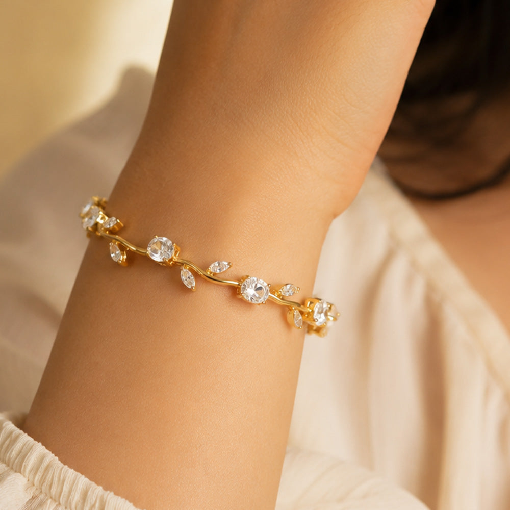 Crystal Vine Bracelet