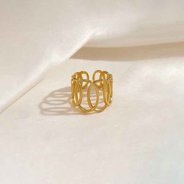 Adjustable Invisible Loop Ring